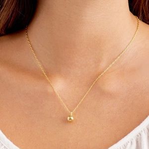 Brand New Gorjana Brooks Charm Necklace - 18k gold plated